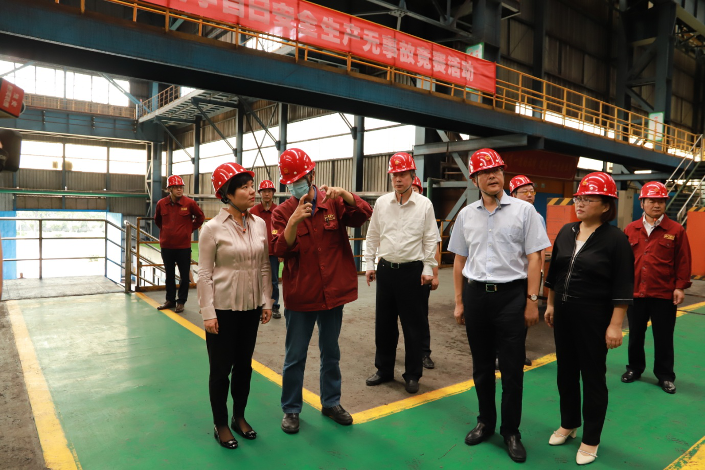 市委书记蔡丽新一行来开云手机官方版在线入口走访调研