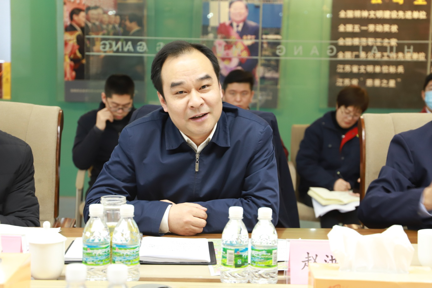 市长陈之常来开云手机官方版在线入口召开开云手机官方版在线入口特钢“十四五” 规划调研座谈会