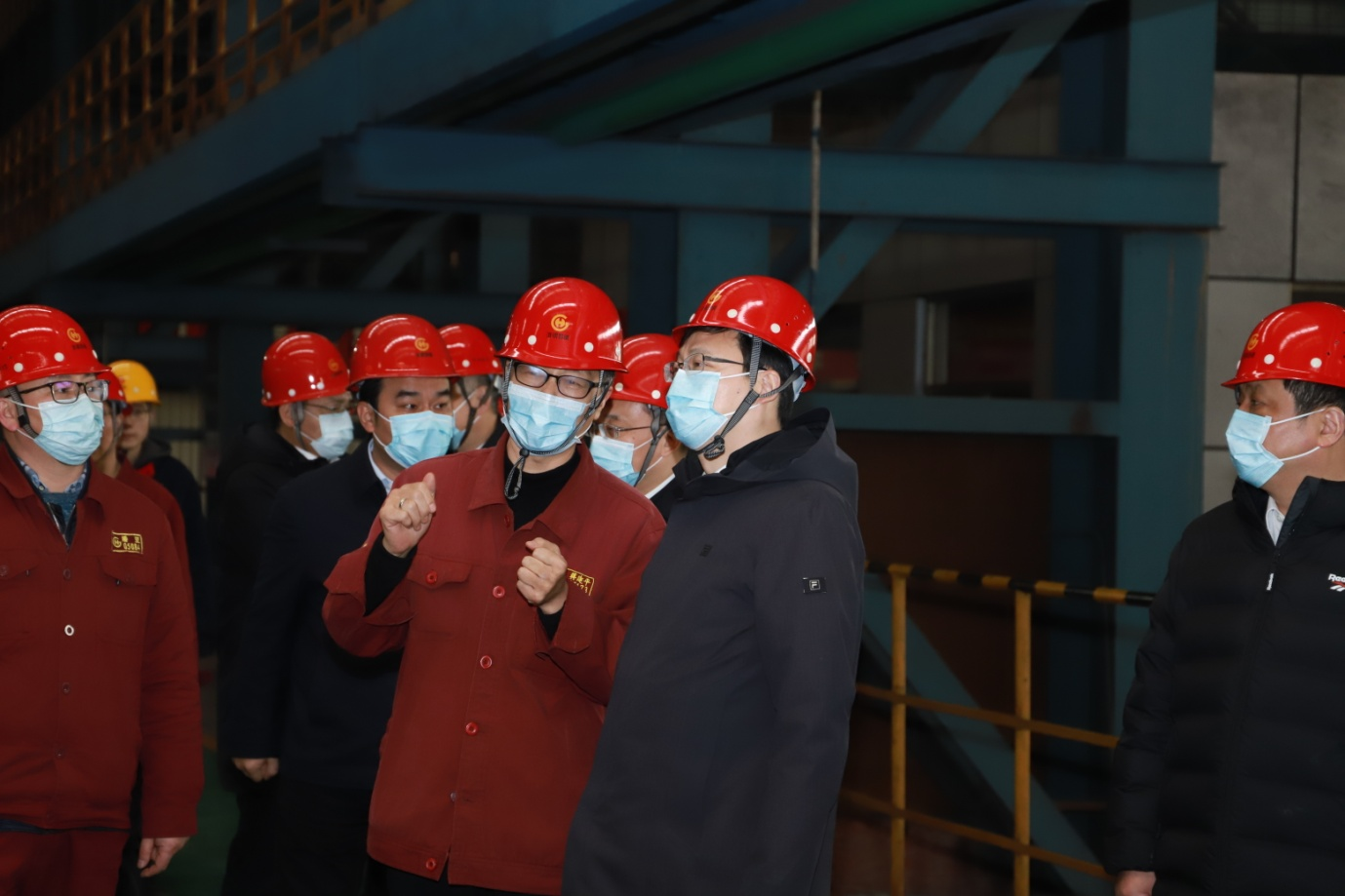 市委书记陈之常一行来开云手机官方版在线入口调研