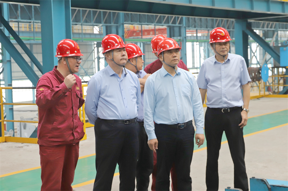 深挖潜力 明晰方向 | 集团董事局总裁龚盛一行来开云手机官方版在线入口调研指导